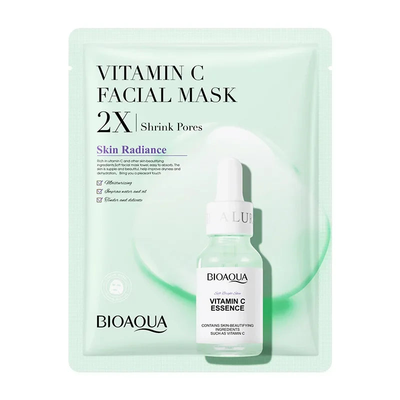 20 Pieces Centella Collagen Vitamin C Facial Mask