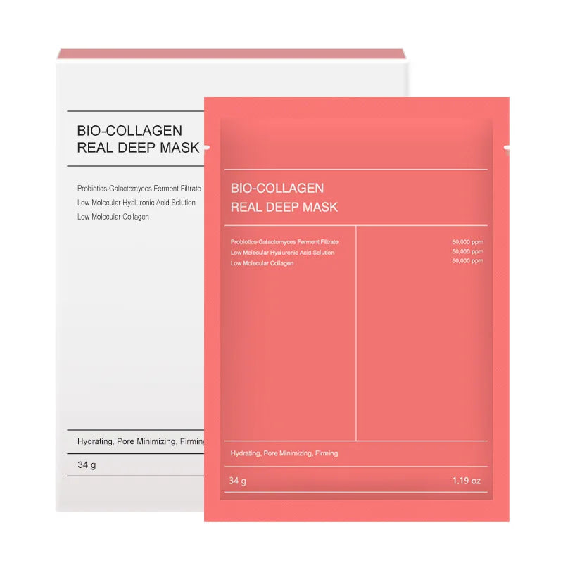 1-10Pcs Bio Collagen Face Mask