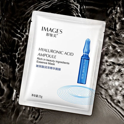 10Pcs Hyaluronic Acid Niacinamide Face Masks