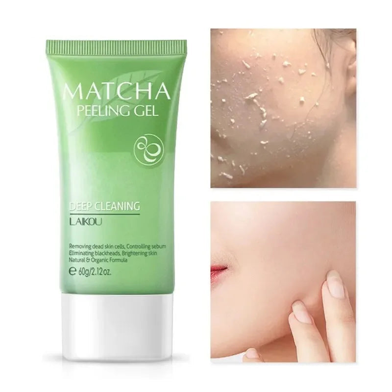 Matcha Exfoliating Exfoliate Peeling Gel Facial Scrub