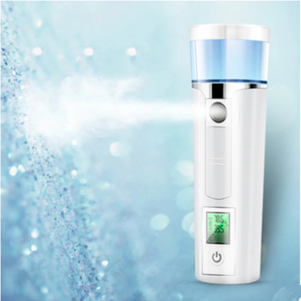 Mini Portable Hydrating Instrument Nano Mist Cooler Skin Care Face Sprayer
