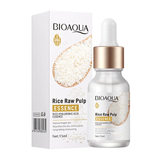 5Pcs Rice Raw Pulp Face Serum