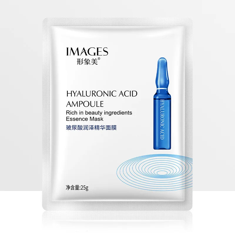 10Pcs Hyaluronic Acid Niacinamide Face Masks