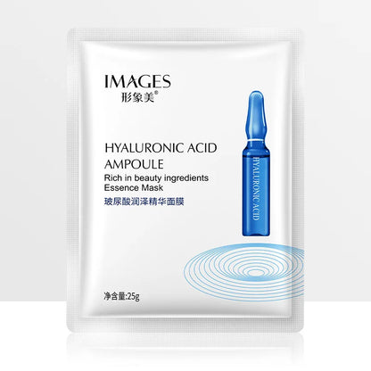 10Pcs Hyaluronic Acid Niacinamide Face Masks