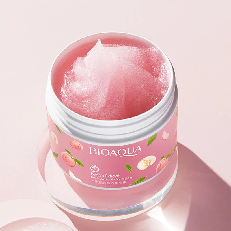 Honey Peach Exfoliating Cream Facial Scrub