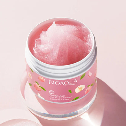 Honey Peach Exfoliating Cream Facial Scrub