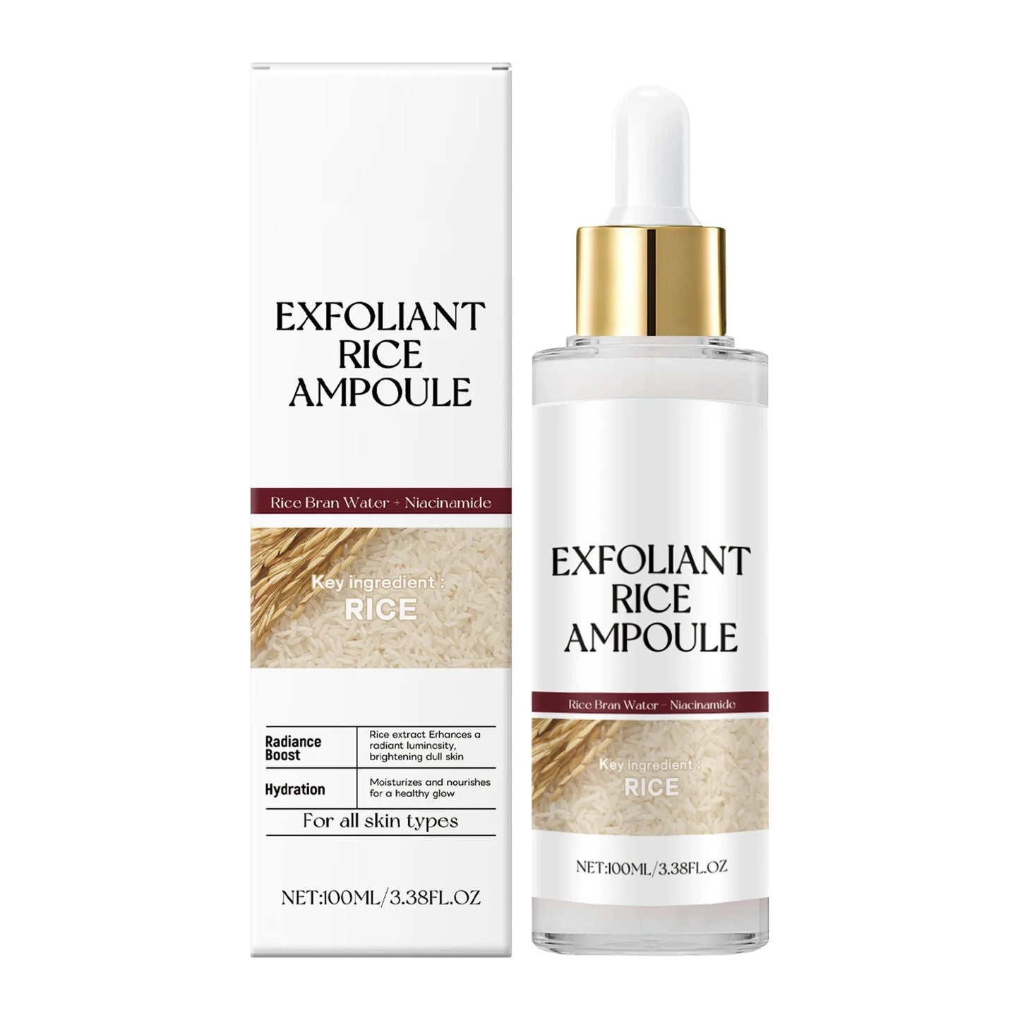 Rice Ampoule Serum Exfoliating Serum