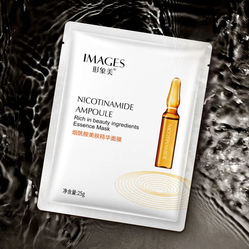 10Pcs Hyaluronic Acid Niacinamide Face Masks