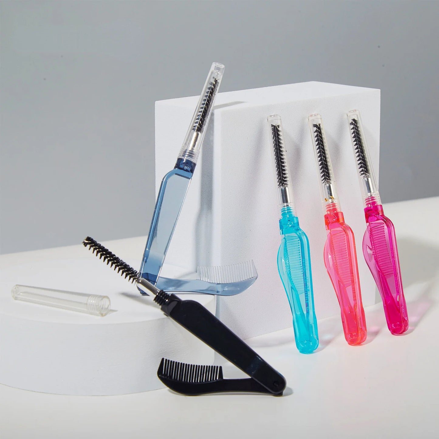 1 Pc Dual Purpose Double Head Stainless Eyelash Eyebrow Comb