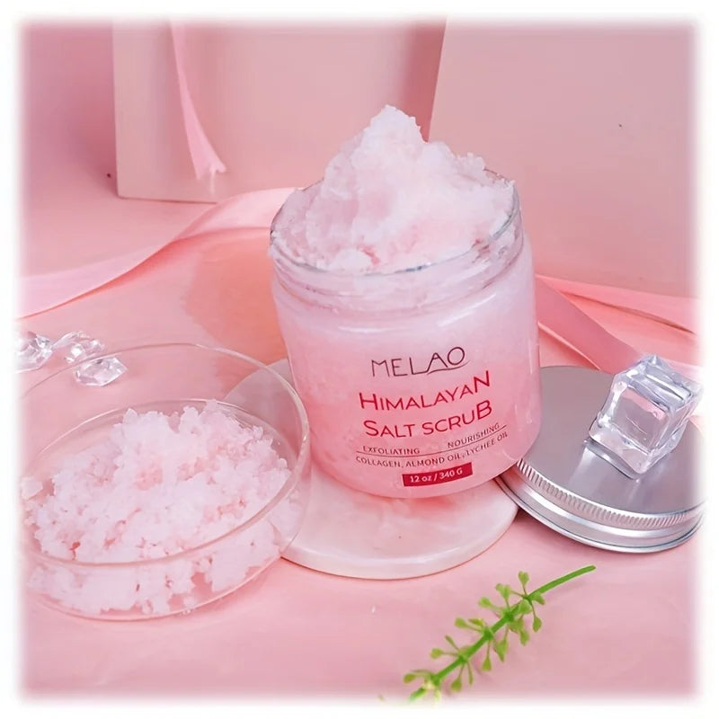 Himalayan Salt Scrub Face Foot & Body Exfoliator