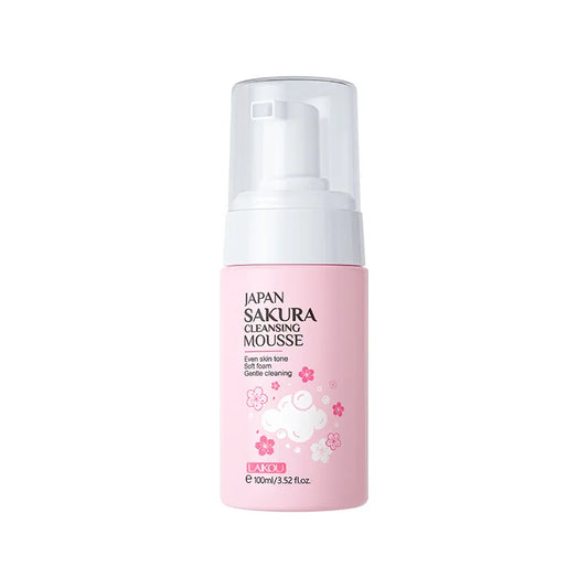 Japan Sakura Cleansing Mousse Facial Cleanser
