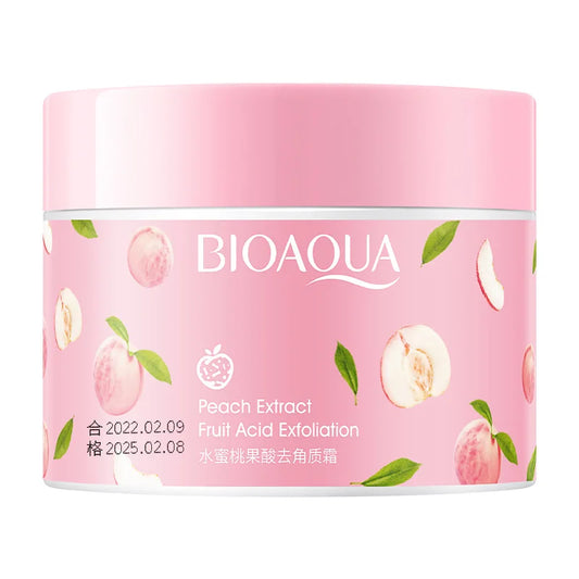 Honey Peach Exfoliating Cream Facial Scrub