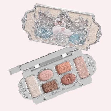 Swan Ballet Eyeshadow Palette Matte Fine Shimmer Pearl Face Palette